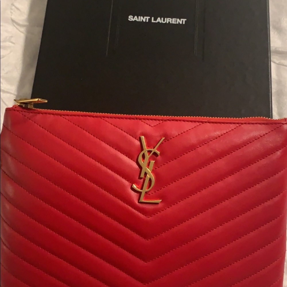 Brand New Saint Laurent Wrislet